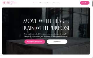 Revfit Studio website
