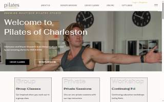 Pilates of Charleston website