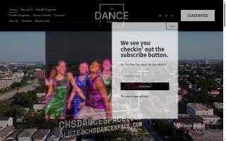 The Dance Space website