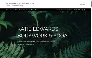 Katie Edwards Bodywork & Yoga website