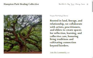 Hampton Park Healing Collective website
