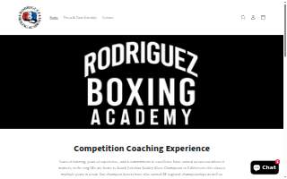 Rodriguez Boxing Academy & Fitness, LLC website