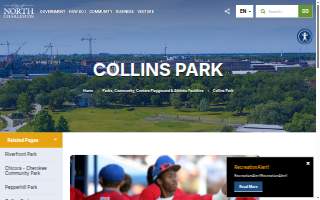 Collins Park website