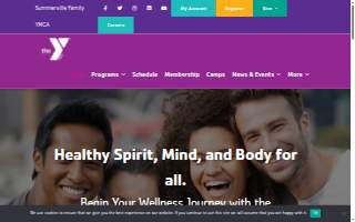 Summerville Ymca Gymnastic Center website