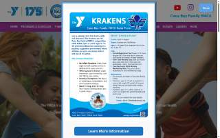 Cane Bay Family YMCA of Summerville website