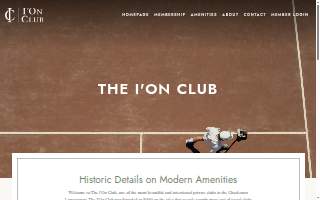 I'On Club website