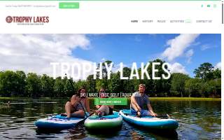 Trophy Lakes website