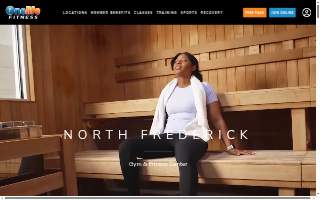 Onelife Fitness - North Frederick website