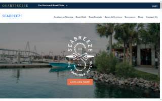 Seabreeze Marina website