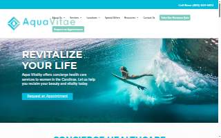 Aqua Vitae iVitality Spa website
