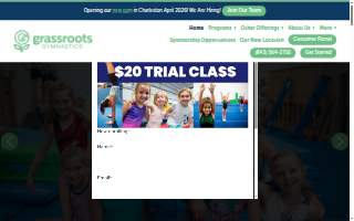 Grassroots Gymnastics website