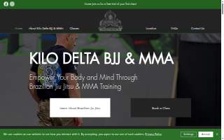Kilo Delta BJJ & MMA website