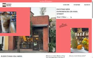 Jordan's Market website