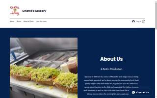 Charlie's Grocery on Spring website