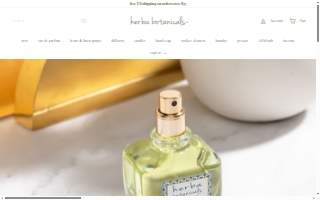 herba botanicals website