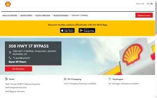 Shell of Mt Pleasant website