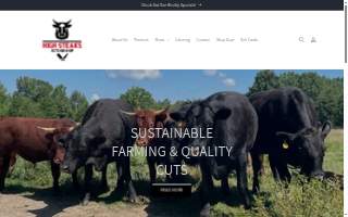 High Steaks Butcher Shop website