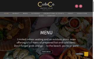 CudaCo. Seafood House website