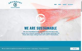 Abundant Seafood website