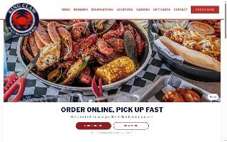 King Claw - Juicy Seafood & Bar website