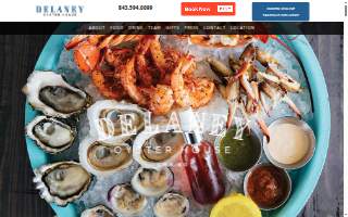 Delaney Oyster House website
