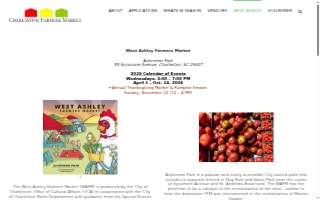 West Ashley Farmers Market website