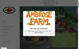 Ambrose Family Farm website