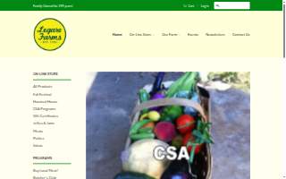 Legare Farms Inc website