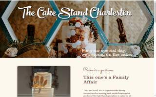 The Cake Stand website
