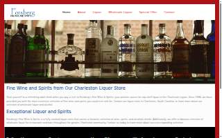 Forsberg's Wine & Spirits website