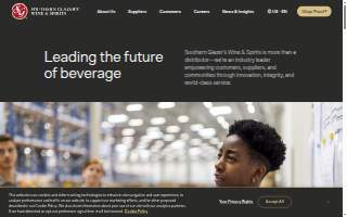 Southern Glazer's Wine & Spirits website
