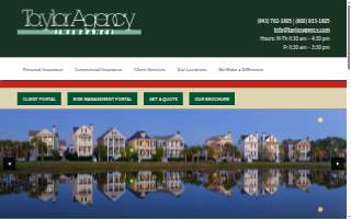 Taylor Agency of Daniel Island website