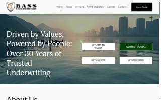 Bass Underwriters website
