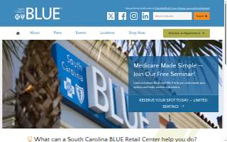 South Carolina BLUE of Greenville website