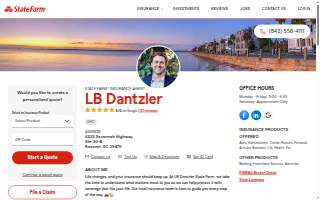 LB Dantzler – State Farm Insurance Agent website