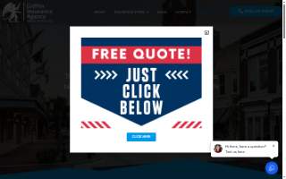 Griffin Insurance Agency website