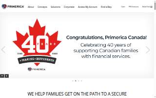 Primerica of Charleston website
