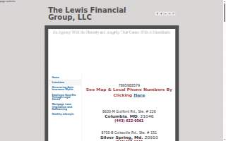 Lewis Financial Group website
