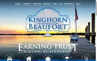 Kinghorn Insurance Of Beaufort website