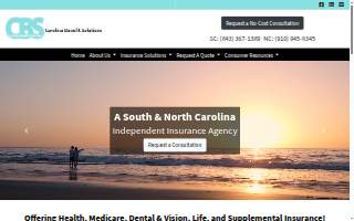 Carolina Benefit Solutions website