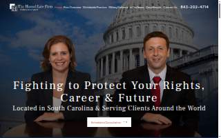 The Hanzel Law Firm website
