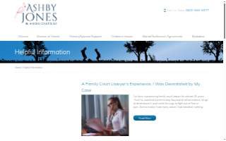 Dell Family Law, P.C. website