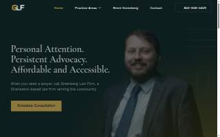 Greenberg Law Firm, LLC website