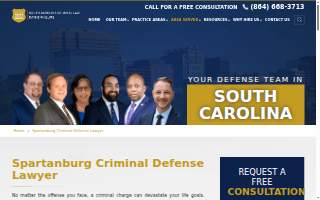 South Carolina Criminal Law: Dayne Phillips of Spartanburg website