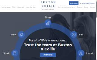 Buxton & Collie, LLC website