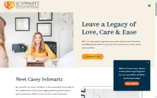 Schwartz Legacy Planning website