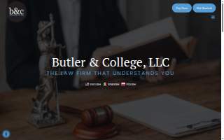 Butler & College, LLC of Mt Pleasant website