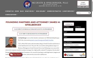 McGrath & Spielberger, PLLC: James Spielberger website