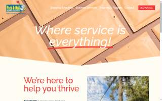 Pack & Mail Etc website