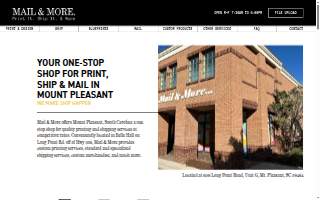 Mail & More website